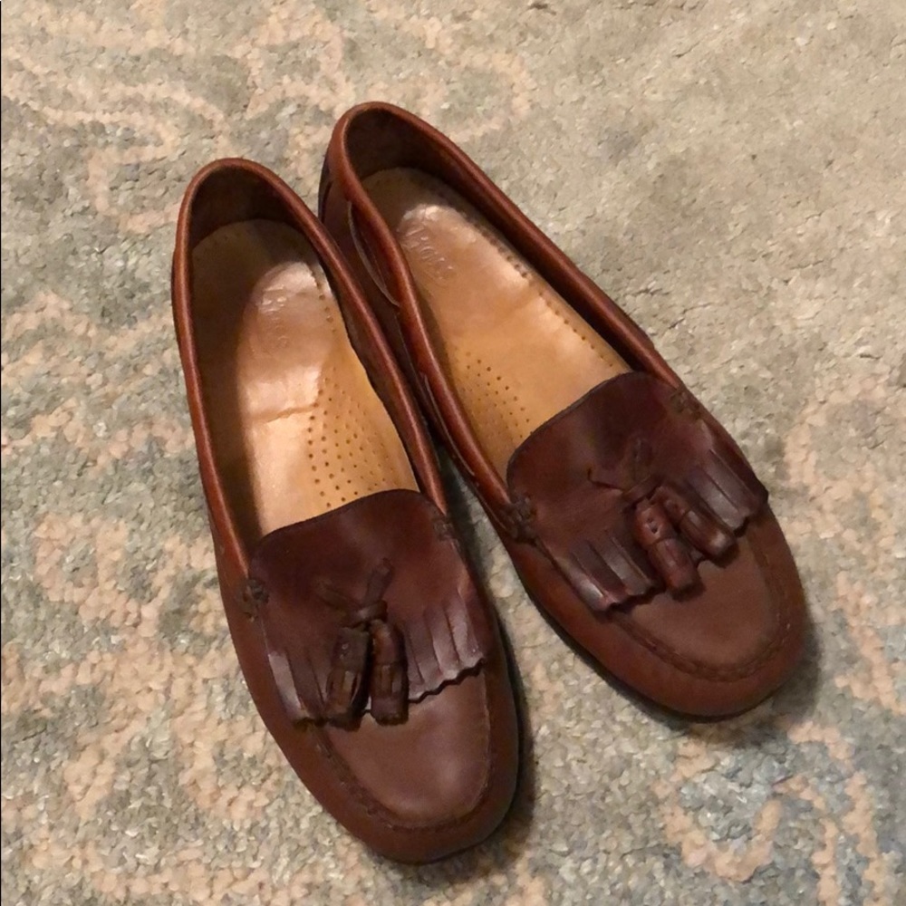G.H. Bass Weejuns Jackie Loafer. Sz 8. Brown.